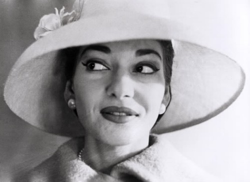 Maria Callas White Hat